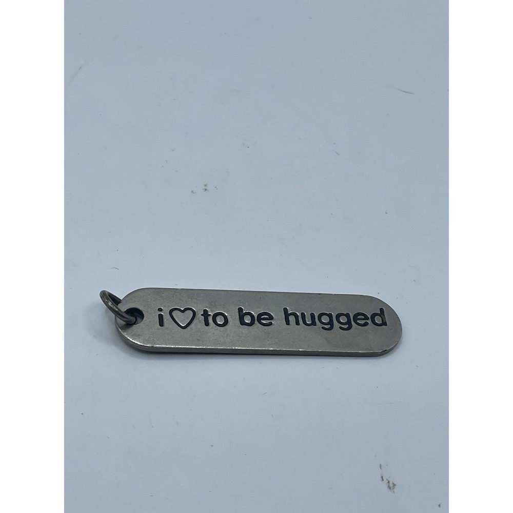 Vintage Russ I Love To Be Hugged Key Chain